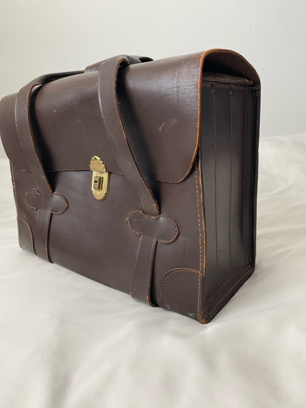 Vintage US Government Pilot Briefcase Leather Type VIII - Picture 3 of 15